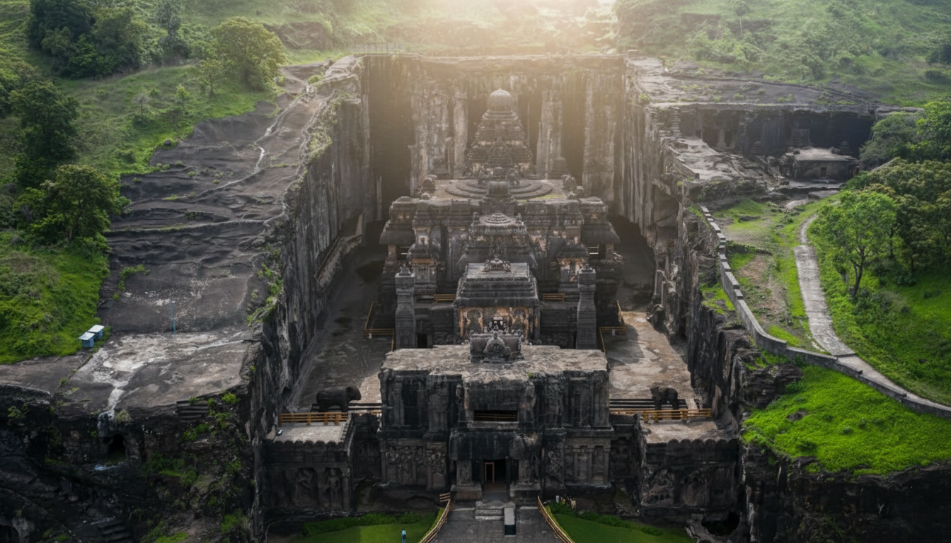 Ajanta Caves and Ellora Caves